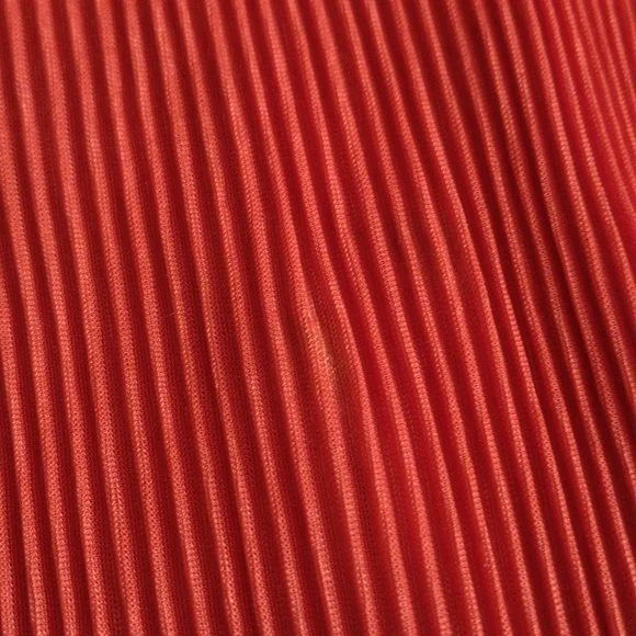 NWOT Sunday In Brooklyn XXS Ridged Orange Sleeveless Dress - Picture 16 of 17